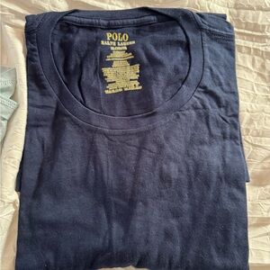 Polo by Ralph Lauren Black Shirt with Yellow Text